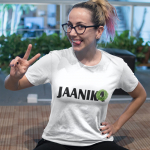Naiste T-s&auml;rk &bdquo;Jaanika p&auml;rjaga&ldquo;