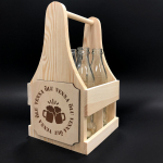 Puidust pudelikarp "Venna &otilde;lu"