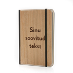 A5-formaadis puidust kaantega m&auml;rkmik "TREELINE" sinu valitud tekstiga