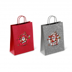 J&otilde;upaberist kinkekott "Crazy Santa" (18x8x23cm)