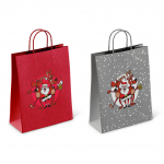 J&otilde;upaberist kinkekott "Crazy Santa" (25x8,5x34,5cm)