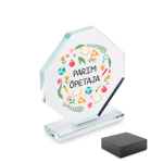 Klaasist trofee kinkekarbis "Parim &otilde;petaja"