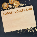 Graveeritud puidust l&otilde;ikelaud "Bossi l&otilde;ikelaud"