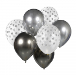 &Otilde;hupallid "Silver & Graphite" (7tk)