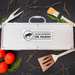 XL grillikomplekt &bdquo;Jaani &scaron;a&scaron;l&otilde;kk on parim&ldquo;