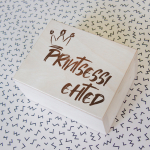 Puidust karp "Printsessi ehted"