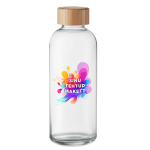 Klaasist veepudel "FRIS" Sinu loodud disainiga (650ml)