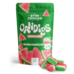 STAR CANDIES k&uuml;lmkuivatatud kummikommid "Watermelons", 50g