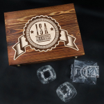 Viskikomplekt puidust karbis "ELIXIR - isa lemmikviski"