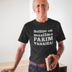 T-s&auml;rk &bdquo;Selline on maailma parim VANAISA&ldquo;