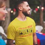 T-s&auml;rk &bdquo;T&auml;iusliku mehe t&auml;iuslik p&auml;ev&ldquo;