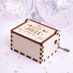 Graveeringuga leierkast "Kauneid j&otilde;ule"