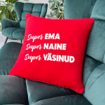 Dekoratiivpadi "Superema kirjeldus"