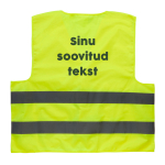 Helkurvest soovitud tekstiga
