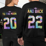 Pusade komplekt "To the moon and back" (ilma kapuutsita)