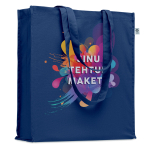 XL orgaanilisest puuvillast v&auml;rviline kott Sinu disainiga