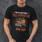 T-s&auml;rk "See on vaid poiss, kes armastab oma t&ouml;&ouml;d"