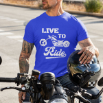 T-s&auml;rk &bdquo;Live to ride&ldquo;