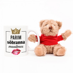 M&auml;ngukaru ja tassi komplekt "Parim s&otilde;branna maailmas"