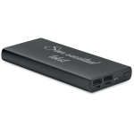 V&auml;lisaku "Powerflat 8C" (10000 mAh) Sinu graveeritud tekstiga