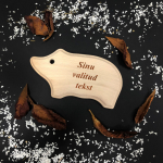 L&otilde;ikelaud "Mini-p&otilde;rsas" soovitud tekstiga