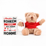 M&auml;ngukaru ja tassi komplekt "Armastan rohkem kui eile"