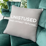 Dekoratiivpadi "Unistused t&auml;ituvad"