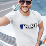 T-s&auml;rk "Autonumber" Sinu valitud numbrim&auml;rgiga