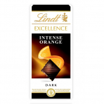LINDT EXCELLENCE tume &scaron;okolaad apelsiniga, 100 g