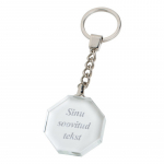 Klaasist v&otilde;tmehoidja "Hulknurk" (v&otilde;imalik graveerida lisatasu eest)