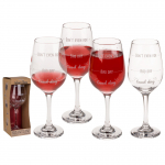 Veinipokaal "Don't even ask" (420 ml)