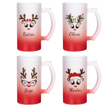 Klaaskruus "J&otilde;ulup&otilde;drad" Sinu soovitud nimega