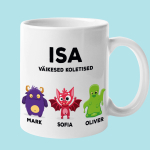 Kruus &bdquo;Isa v&auml;ikesed koletised&ldquo; laste nimedega