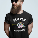 T-s&auml;rk "Pew Pew &Uuml;kssarvik"
