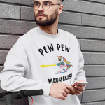 Pusa "Pew Pew &Uuml;kssarvik" (ilma kapuutsita)