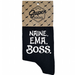 Naiste sokid &bdquo;Naine. Ema. Boss&ldquo;