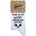Naiste sokid &bdquo;Wine drinking socks&ldquo;