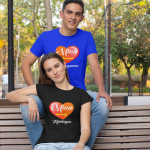 T-s&auml;rkide komplekt "Kuningas ja kuninganna"