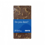 Piima&scaron;okolaad kr&otilde;bedate r&ouml;stitud ussidega