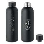 Metallist termopudel "Kosmos" Sinu soovitud nimega (500ml)