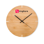 Bambusest seinakell Sinu logoga