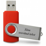 Klassikaline USB-m&auml;lupulk (v&otilde;imalik graveerida lisatasu eest), 4 GB