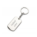 V&otilde;tmehoidja &bdquo;Plaat&ldquo; soovitud graveeritud tekstiga