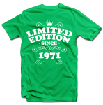 T-s&auml;rk &bdquo;Limited Edition&ldquo; soovitud aastaarvuga