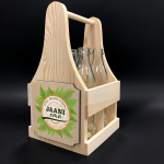 Puidust pudelikarp "Jaani oma"