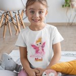 Laste T-s&auml;rk "Haldjas" soovitud nimega