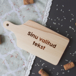 L&otilde;ikelaud k&auml;epideme ja Sinu valitud tekstiga  (26cm)