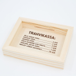 Raam-hoiukarp "Meie trahvikassa"