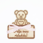 Puidust tahvel raha kinkimiseks "Ristseteks"