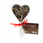 Tumeda &scaron;okolaadi pulgakomm kr&otilde;bedate r&ouml;stitud ussidega